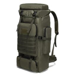Oxford Cloth Outdoor Backpack Camouflage Hiking Tactical Double Shoulder Backpack Mountaineering Bag for Men Camping and Travel