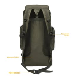 Oxford Cloth Outdoor Backpack Camouflage Hiking Tactical Double Shoulder Backpack Mountaineering Bag for Men Camping and Travel