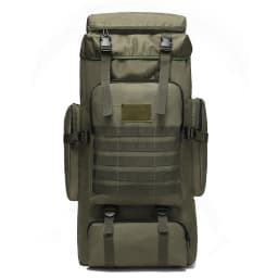 Oxford Cloth Outdoor Backpack Camouflage Hiking Tactical Double Shoulder Backpack Mountaineering Bag for Men Camping and Travel