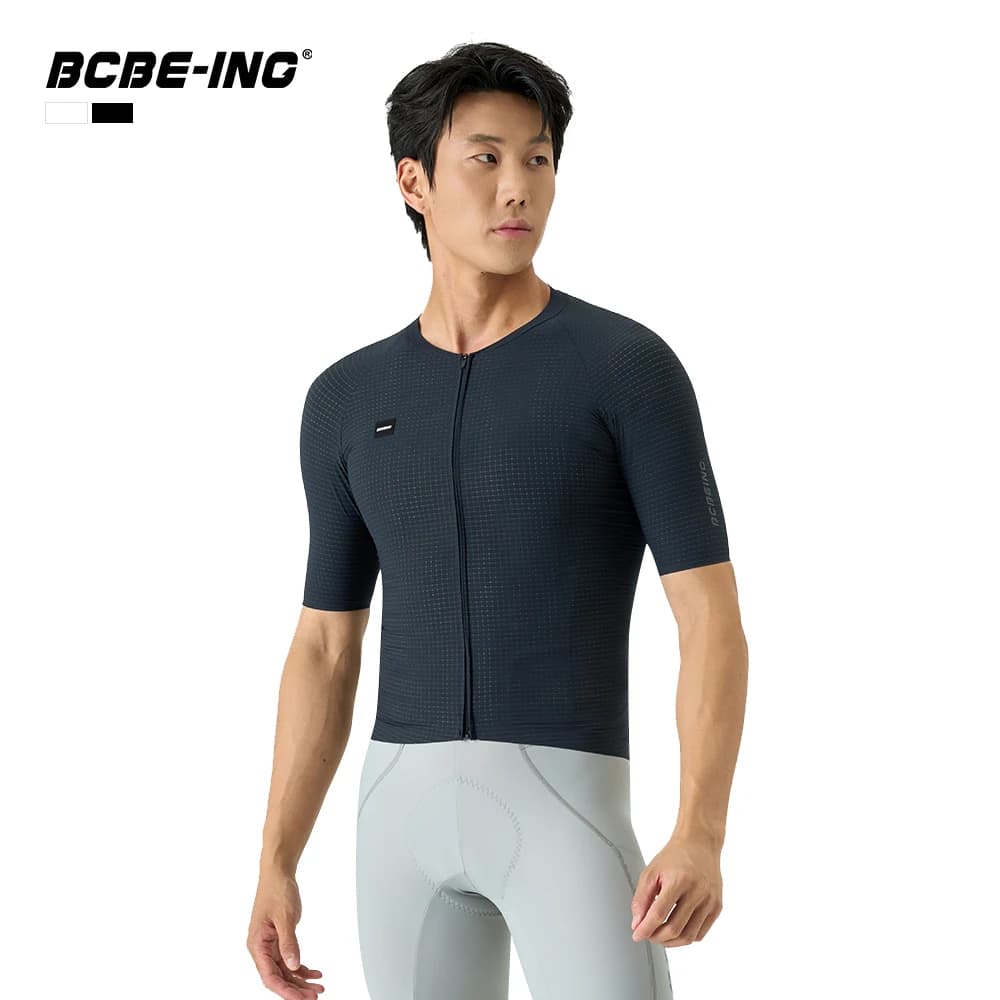BCBE-ING 2026 New Men Aero Cycling Jersey Summer Lightweight Short Sleeve Bicycle Shirts Race Fit Breathable Cycling Maillot
