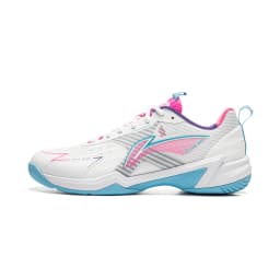 Li-Ning Unisex Halbertec 2.0 Badminton Shoes BOOM Shock Absorption Rebound LiNing Professional Competition Shoes AYZU019