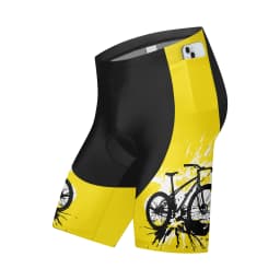 Men's Cycling Shorts 9D Padded Biking Shorts MTB Bicycle Riding Shorts Clothes with Pockets