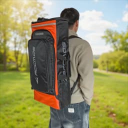 ACCMOS High-Quality Adjustable Large Bow Case with Bow Staff And Arrow Storage Bag Double Shoulder Bag Expandable High Capacity