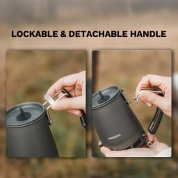 Fire-Maple Petrel Pour-Over Coffee Kettle Gooseneck Spout Coffee Pots Detachable Spout Handle Portable Foldable HX Kettle