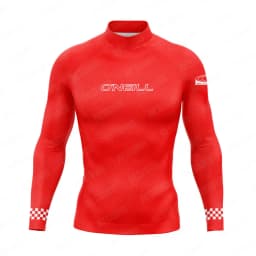 Men's Surf Suit Long Sleeve Rashguard Sun UV Protection Shirt Boys Basic Skin Surfing Diving Swimming Sports Rash Guards Clothes