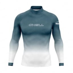 Men's Surf Suit Long Sleeve Rashguard Sun UV Protection Shirt Boys Basic Skin Surfing Diving Swimming Sports Rash Guards Clothes