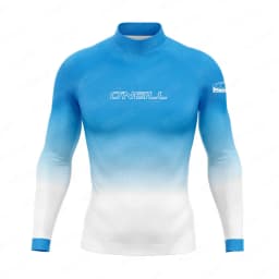 Men's Surf Suit Long Sleeve Rashguard Sun UV Protection Shirt Boys Basic Skin Surfing Diving Swimming Sports Rash Guards Clothes