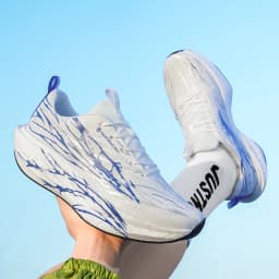 Wide Toe Box Running Sneakers Thick Cushioned Sole Lightweight Anti Slip for Men Women Gym Fitness Jogging Shoes