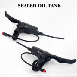 NUTT 2 Piston E-Bike Disc Brake Set Power Off Bicycle Hydraulic Disc Brake For E-Bike Scooter Mtb Folding Bike