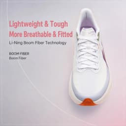 Li-Ning Women's CHAOYING PRO Cushion Running Shoes SUPER BOOM Lightweight Breathable LiNing Daily Sports Shoes ARBW004
