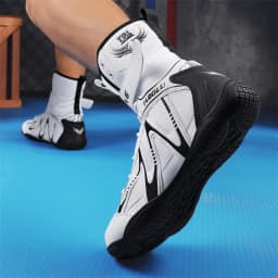 Boxing Shoes Fighting Training Professional Breathable Fighting Boxing Wrestling Squats Competition Sneakers Wrestling Shoes Man