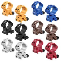 WestHunter Picatinny Scope Mounts Fit 20 MM Rail Center Height Adjustable Tactical Hunting Scope Rings for 30 MM 25.4 MM Tube