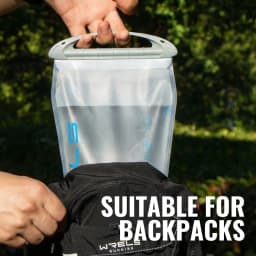 WRELS Hydration Bladder Water Reservoir Leak Proof Water Bladder Insulated Tube BPA Free for Camping Running Hiking Water Bag