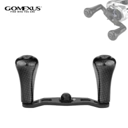 GOMEXUS Carbon Handle for Daiwa Tatula Zillion Abu Okuma Kastking Pisfun Baitcasting Reel Handle 8x5 and Shimano 7X4mm Size