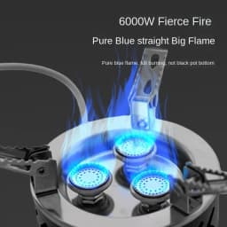MOUNTAINHIKER Tourist Burner Gas Stove Cookware Portable Furnace Picnic Barbecue Tourism Supplies Outdoor Camping Recreation