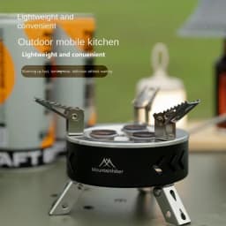 MOUNTAINHIKER Tourist Burner Gas Stove Cookware Portable Furnace Picnic Barbecue Tourism Supplies Outdoor Camping Recreation