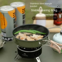 MOUNTAINHIKER Tourist Burner Gas Stove Cookware Portable Furnace Picnic Barbecue Tourism Supplies Outdoor Camping Recreation