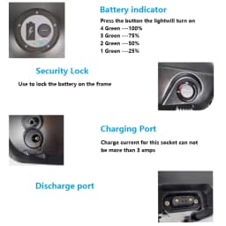 21700 Ebike Battery High Capacity 72V 60V 52V 48V 36V 40Ah 30Ah 20Ah Downtube Pack for Electric Bike Scooter 500W-3000W Motor
