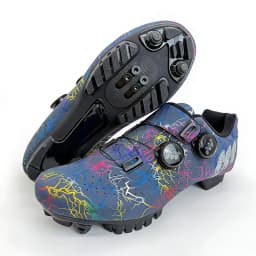 Professional Mountain Bike Lock Shoes Men MTB Racing Competition Self-Locking Speed Bicycle Shoes Women Spd Cleats Bicycle Shoes