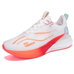 Men Women Carbon Running Shoes Lightweight Mesh Breathable Non-Slip Marathon Running Shoes Fashion Road Jogging Sports Shoes