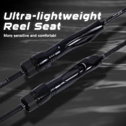 MIFINE MICROBITE Ajing Light Spinning Rod XUL-UL 40+46T 1.68M/1.8M/1.98M/2.1M/2.2M for Saltwater Freshwater Light Rock Fishing