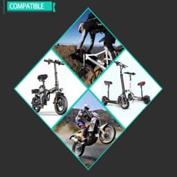 KS-260 Spring Shock Absorber Rear Shocks 125/150/165/190mm 350/550/650/850/1500LBS for Downhill CX MTB Electric Scooter Bicycle