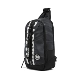 Li-Ning Unisex BADFIVE Sling Bag LN WATER REPELLENT 100%Polyester 185*85*295mm Reflective Fashionable LiNing Leisure Bag ABDW105
