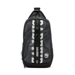 Li-Ning Unisex BADFIVE Sling Bag LN WATER REPELLENT 100%Polyester 185*85*295mm Reflective Fashionable LiNing Leisure Bag ABDW105