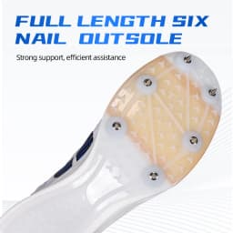 Unisex Marathon Professional Training Spikes With Full-Length Carbon Plate And Air Cushion Sports Shoes Featuring SuperbTraction