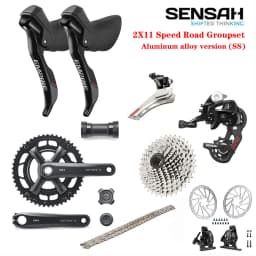 SENSAH EMPIRE 2x11 Speed, 22s Road Groupset, for Road bike Bicycle 5800, R7000 Aluminum GS/SS version BB24MM