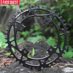 PASS QUEST F110BCD Round Road Bike Narrow and Wide Sprocket 36T-52T Suitable for FSA Gossamer Sprocket Bicycle Parts