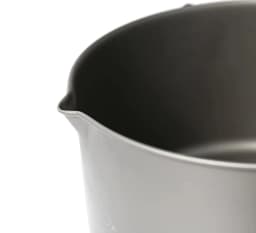 TOAKS Titanium 2000ml Pot with Lid and Bail Handle Portable for Outdoor Camping Hiking POT-2000-BH