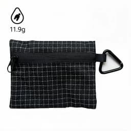 Mini Waterproof Pouch Ultralight 11.9g Travel Wallet Organizer Bag with Carabiner For Essentials StoragePouch