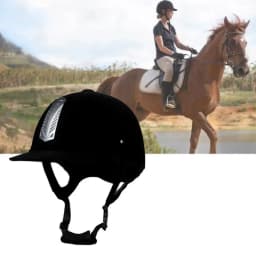 ABS Breathable Horse Riding Helmet Durable Safety Horse Riding Guard Hat Anti Impact Unisex Equestrian Cap Children