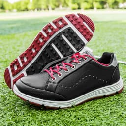 Men Spikeless Waterproof Golf Shoes Microfiber Breathable Anti-slip Outdoor Training Casual Sneakers size 39-48