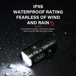 TOWILD CL500 Bicycle Lights Intelligent Mini Bike Light 500 Lumens Cycling Front Lamp Ipx6 Compact Headlights Bicycle Flashlight