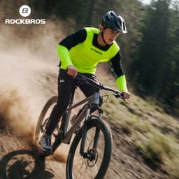 ROCKBROS Bicycle Jerseys Long Sleeves Pullover T-shirts Men Breathable XC Sports Tops MTB Road Bike Cycling Jackets Summer