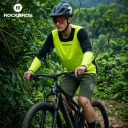 ROCKBROS Bicycle Jerseys Long Sleeves Pullover T-shirts Men Breathable XC Sports Tops MTB Road Bike Cycling Jackets Summer
