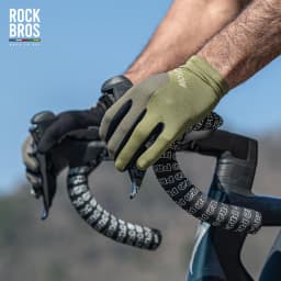 ROCKBROS ROAD TO SKY Cycling Gloves Full Finger Summer Breathable Bicycle Gloves Touch Screen Padded Sun protection Bike Gloves