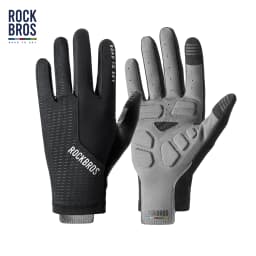 ROCKBROS ROAD TO SKY Cycling Gloves Full Finger Summer Breathable Bicycle Gloves Touch Screen Padded Sun protection Bike Gloves