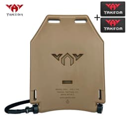 YAKEDA Hunting Vest Insert Plate Water Bag Comes with Drinking Hose+Bite Valve Connector Hard Shell Comes with Badge