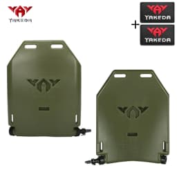 YAKEDA Hunting Vest Insert Plate Water Bag Comes with Drinking Hose+Bite Valve Connector Hard Shell Comes with Badge