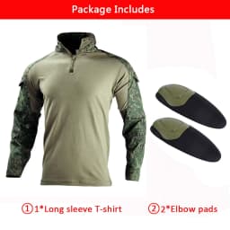 Men's Outdoor Tactical Shirts Hiking Military T-Shirts Army CP Camo Hunting Clothes Climbing Shirt Camping Tops Wear-resisting