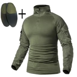 Men's Outdoor Tactical Shirts Hiking Military T-Shirts Army CP Camo Hunting Clothes Climbing Shirt Camping Tops Wear-resisting