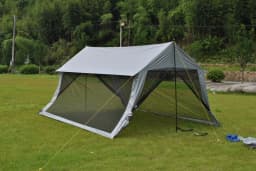Outdoor Mesh Tent, Anti Mosquito Camping Shelter with Full Netting, Breathable Tent for Summer Camping & Backyard Parties