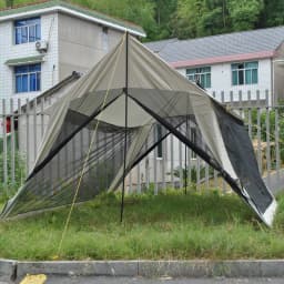 Outdoor Mesh Tent, Anti Mosquito Camping Shelter with Full Netting, Breathable Tent for Summer Camping & Backyard Parties