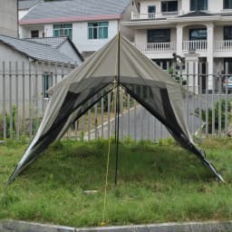 Outdoor Mesh Tent, Anti Mosquito Camping Shelter with Full Netting, Breathable Tent for Summer Camping & Backyard Parties
