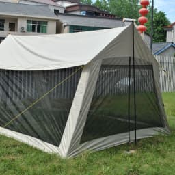 Outdoor Mesh Tent, Anti Mosquito Camping Shelter with Full Netting, Breathable Tent for Summer Camping & Backyard Parties