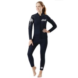 Long Sleeve Split Wetsuit For Men Women 5mm Warm Diving Jacket Top Diving Surfing Suits
