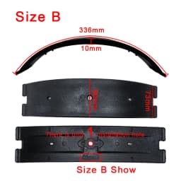Original 2pcs Black White Fitness Jumping Shoes Bow, Kangaroo Fitness Jumping Shoes Arch Plates, Kangaroo Jumping Shoes Parts